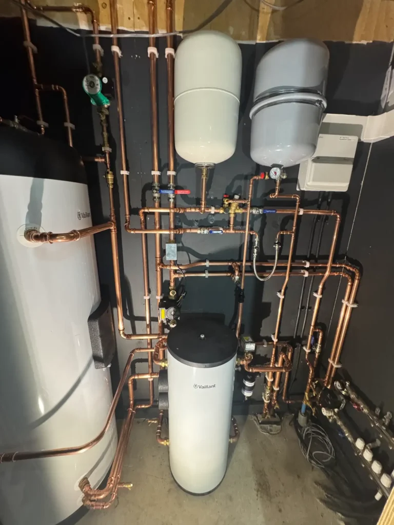 air source heat pump system