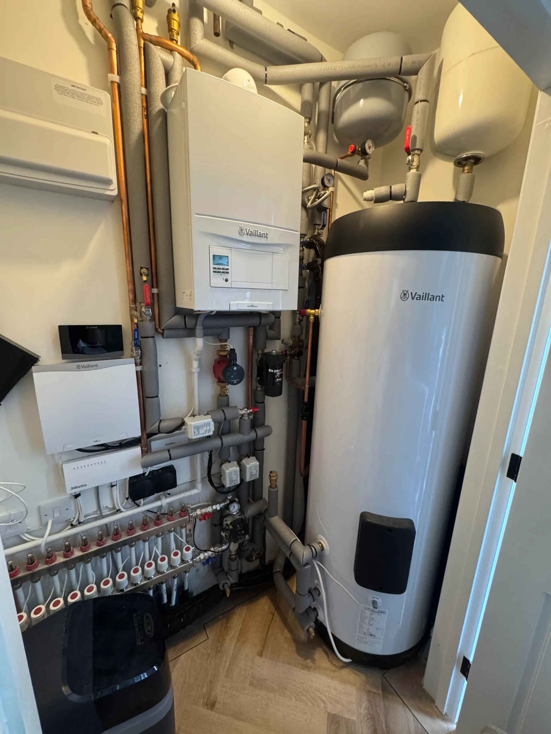 A Vaillant installed in a Cheltenham utility room